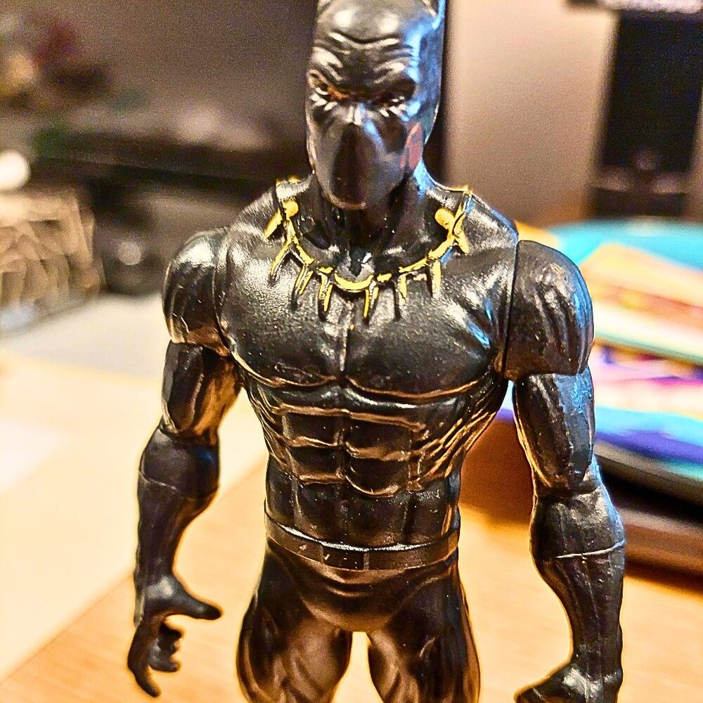Marvel : The Avengers - Black Panther ( MCU) - 6" Action Figure - 2015 - Hasbro